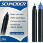 Naboje do pióra kulkowego Schneider, 5szt niebieskie - 2